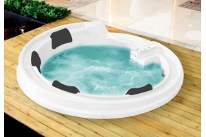 Акриловая ванна Gemy G9090 K White - 2