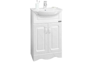 Тумба с раковиной напольная Санта Верона 50 белый - 3