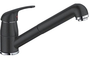 Смеситель для кухонной мойки Blanco Daras черный (524191)