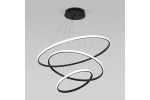 Подвесной светильник Eurosvet Collars 90264/3 черный - 2