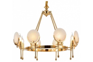 Подвесная люстра LUMINA DECO Montego LDP 8010-8 F.GD