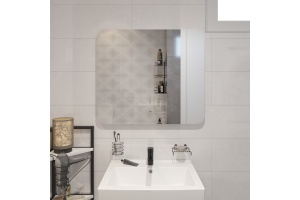 Зеркало DIWO Кострома 80 с подсветкой, прямоугольное, инфракрасное управление - 2