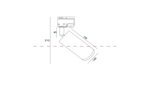 Трековый светильник Maytoni Track TR004-1-GU10-GF - 2