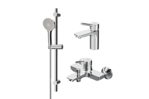 Набор смесителей для ванной AM.PM X-Joy S 3 в 1