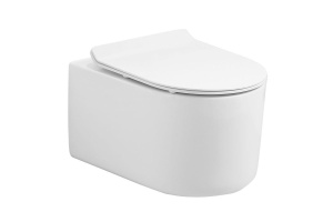 RIMINI AM204CHR Чаша унитаза подвесного, безободкового ART&MAX