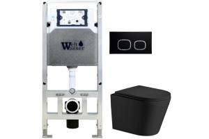 Комплект Weltwasser AMBERG 506 ST + SALZBACH 004 MT-BL + AMBERG RD-BL (10000006931)