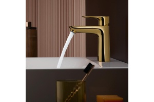 Смеситель Hansgrohe Talis E для раковины, полированное золото 71712990 - 2