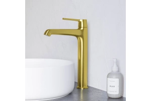 Смеситель для раковины RGW Shower Panels золото - 2