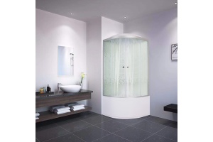 Душевая кабина DETO L910GM с высоким поддоном, с сиденьем - 2