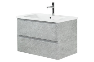 Тумба с раковиной BelBagno Albano 80 серый не - 2