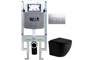 Комплект Weltwasser AMBERG 497 ST + MERZBACH 004 MT-BL + AMBERG RD-MT CR (10000006725)