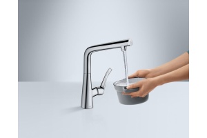 Смеситель Hansgrohe Metris Select 14883000 для кухонной мойки - 2