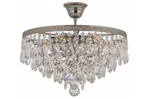 Люстра на штанге Arti Lampadari Castellana Nickel Castellana E 1.3.38.608 N