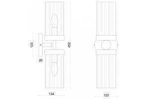 Бра Favourite Radiales 3099-2W - 3