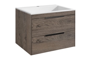 Тумба под раковину Vincea Chiara 60 темное дерево - 2