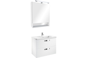 Зеркало-шкаф Roca Gap 70 белое матовое - 2