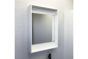 Зеркало-шкаф Comforty Марсель 60 с подсветкой