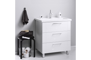 Тумба для комплекта Aqwella Manchester 80 напольная - 2