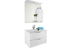 Тумба для комплекта Vod-Ok Марко 75 белая - 2