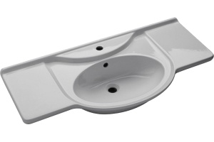 Тумба с раковиной Sanflor Глория 105 белая - 3