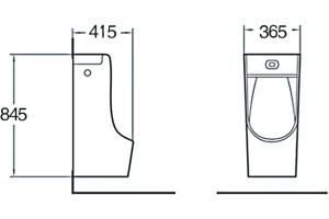 Писсуар SantiLine SL-6003 - 3