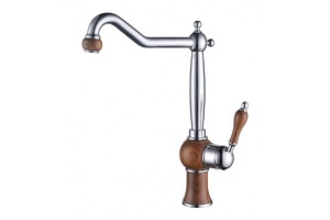 Смеситель для кухонной мойки  KAISER Wood (61033)