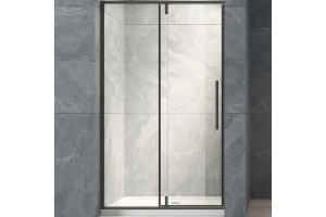 Душевая дверь в нишу Veconi Vianno VN-34В 100 см профиль черный (VN34B-100-01-C7)