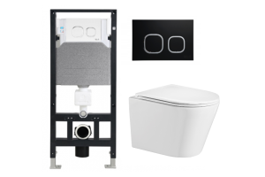 Комплект Weltwasser AMBERG 506 + SALZBACH 004 GL-WT + AMBERG RD-BL (10000006839)