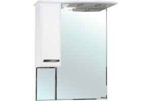 Зеркало-шкаф Bellezza Балтика 90 L белый
