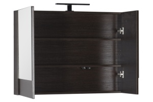 Зеркало-шкаф Aquanet Нота 90 камерино венге - 2