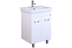 Тумба с раковиной Onika Балтика-Квадро 55 белый