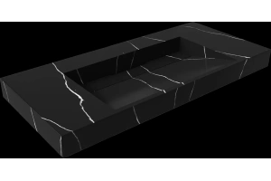 Раковина - столешница Art Flat 100 черный
