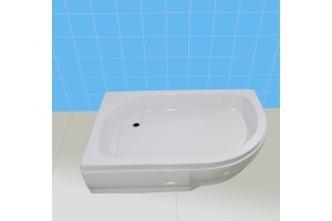 Поддон душевой асимметричный River Wemor 120/90/24 L (10000002999) - 2