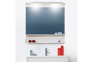 Мебель для ванной Бриклаер Чили 90 светлая лиственница С - 3