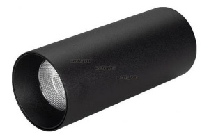 Накладной светильник Arlight SP-POLO-SURFACE-R65-8W Warm3000 (BK-BK, 40 deg) 027506