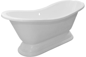 Ванна из искусственного камня Эстет Бостон ФР-00001046 180x70, на подиуме - 2