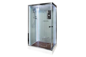 Душевая кабина Deto K 120х90 хром (K402SLED) - 2