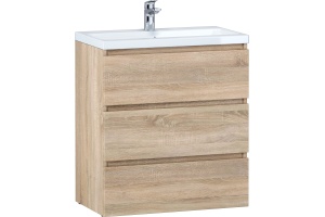 Тумба для комплекта Am.Pm Gem S 75 светлый дуб