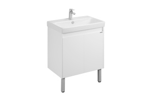 Тумба с раковиной Aquaton Сканди Doors 70 белый - 2