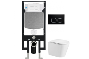 Комплект Weltwasser AMBERG 497 + SALZBACH 004 GL-WT + AMBERG RD-BL (10000006663)