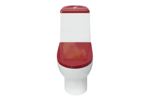 Унитаз-компакт Sanita luxe Best Color Red с микролифтом - 2