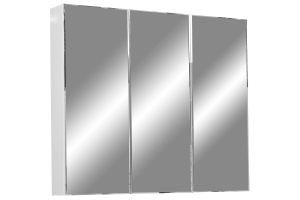 Зеркало-шкаф Stella Polar Концепт Парма 75 белый 