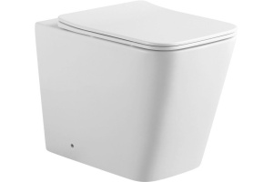 Tavr 2.0 F Унитаз с сидением (Soft Close-SLIMSEAT) напольный приставной с Rimless (243544)