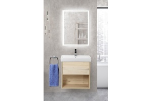 Комплект мебели BelBagno Neon 50 светлое дерево