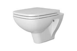 Унитаз подвесной Vitra S20 с крышкой, белый (7508B003-0075)