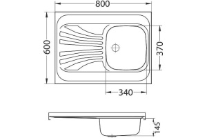 Мойка кухонная Alveus Classic 30 правая - 2