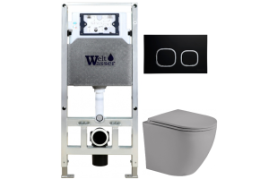 Комплект Weltwasser AMBERG 506 ST + MERZBACH 004 MT-GR + AMBERG RD-BL (10000006907)