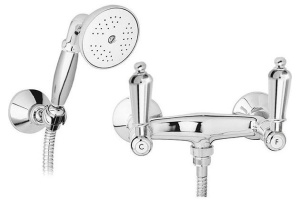 Смеситель для душа Cezares FIRST золото 24 карат (FIRST-D-03/24-M) - 3