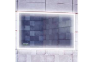 Зеркало Бриклаер Вега 125 с подсветкой