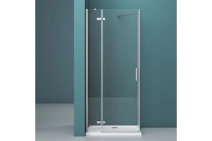 Душевая дверь BelBagno Kraft 80 хром (KRAFT-B-12-60/20-C-Cr-L)